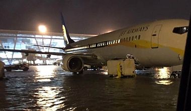 chennai airport flood