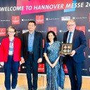Staatsminister für Investitionsförderung Dilum Amunugama leitet die erste offizielle srilankische Delegation zur deutschen Hannover Messe 2024, der weltweit führenden Industriemesse