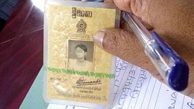 sri lanka national identity card